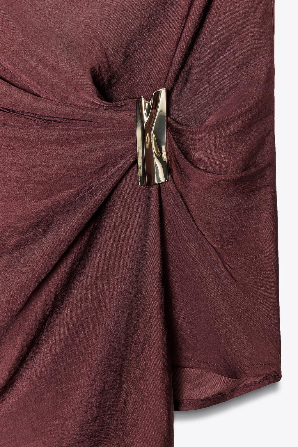 ASYMMETRIC HARDWARE TOP - Zara фото 7