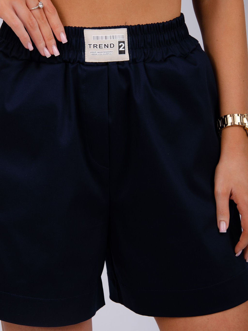 Шорты Сати, сатин хлопок 97% - Малина фото 60