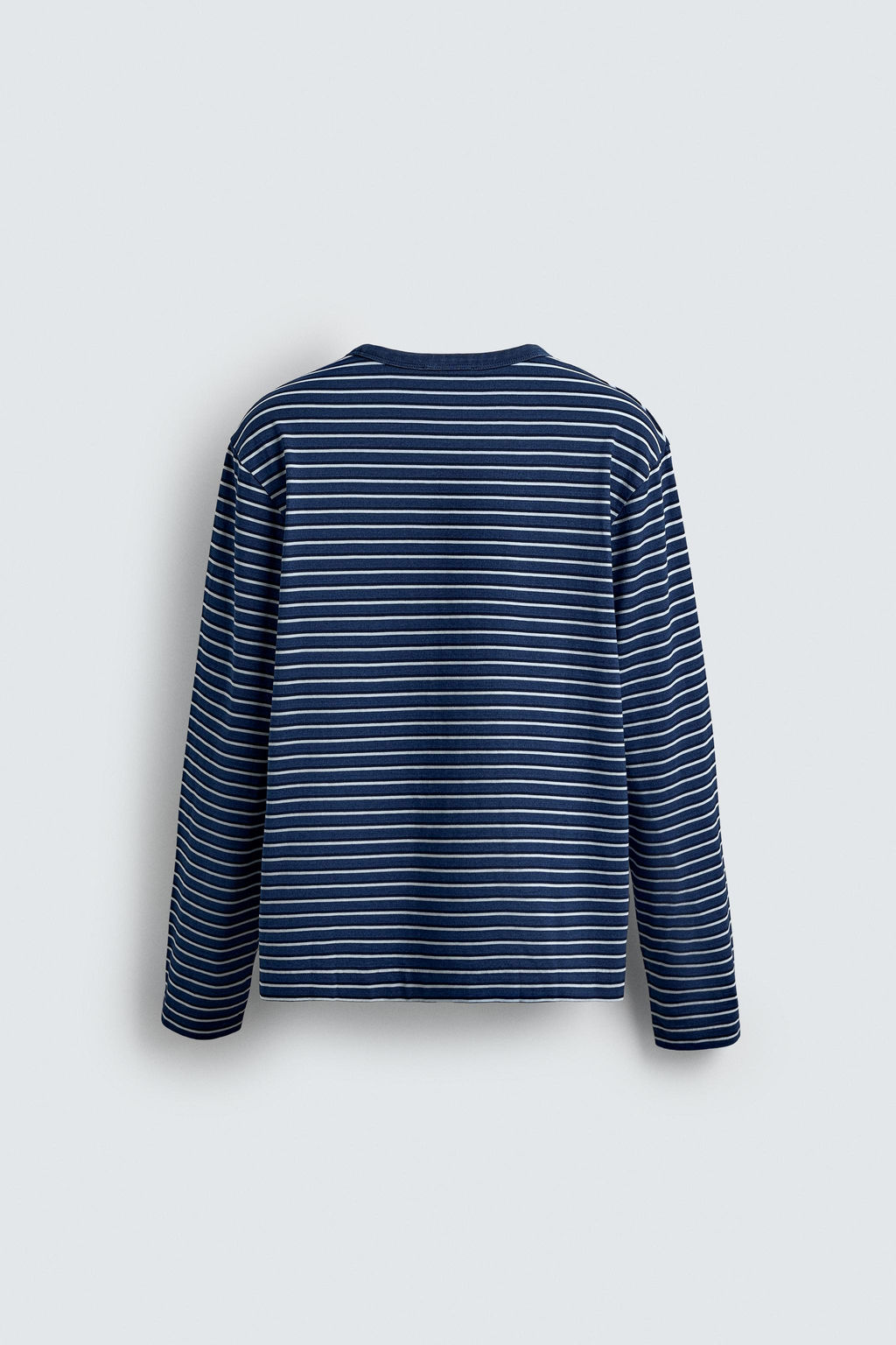 JACQUARD STRIPE T-SHIRT - Zara фото 8