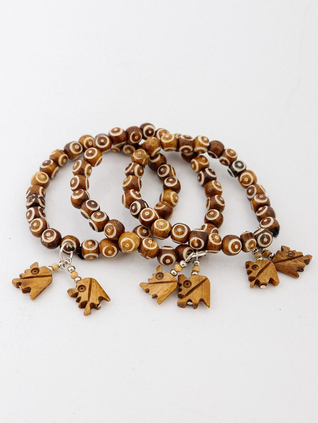 Украшение браслет кость набор из 3-х №К-510/3 - Ганг фото 2