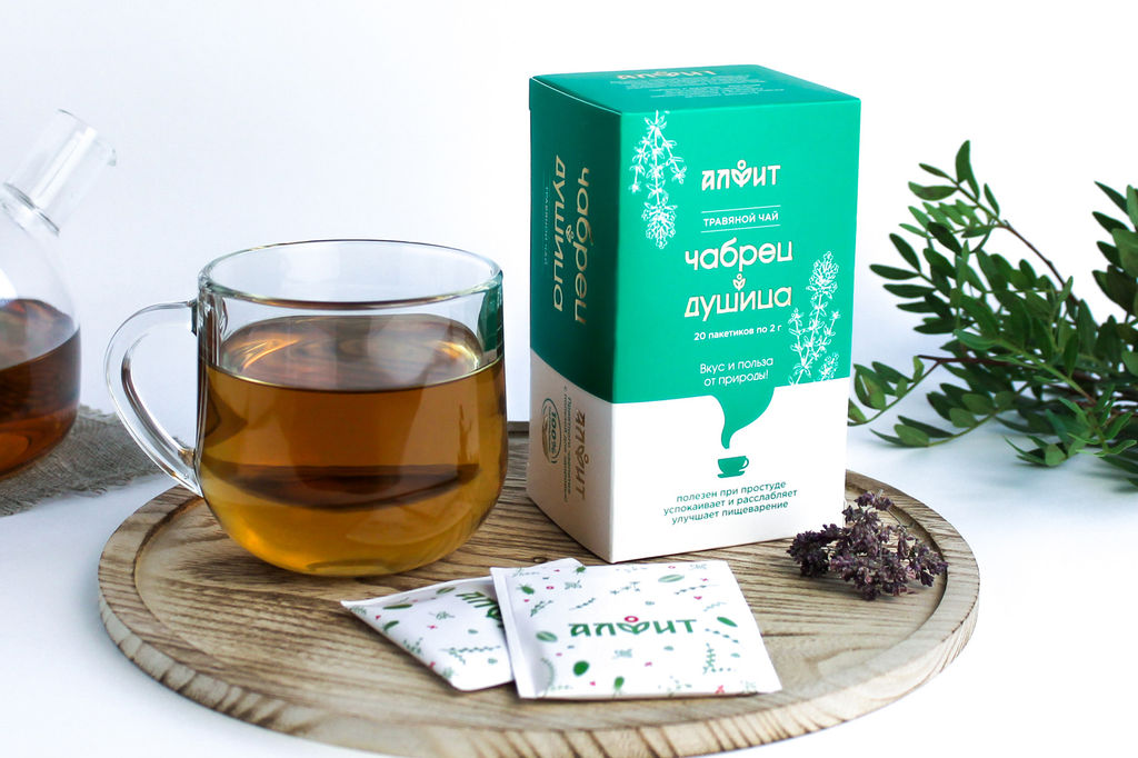 Чай "Чабрец и душица" Алфит 7673