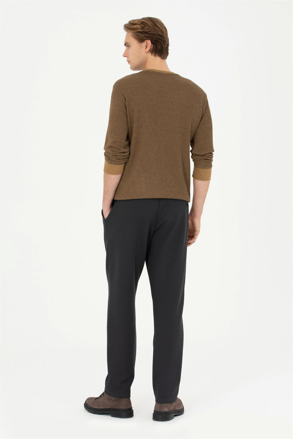 Мужские спортивные штаны антрацитового цвета Неожиданная скидка в корзине - U.s. polo assn фото 4