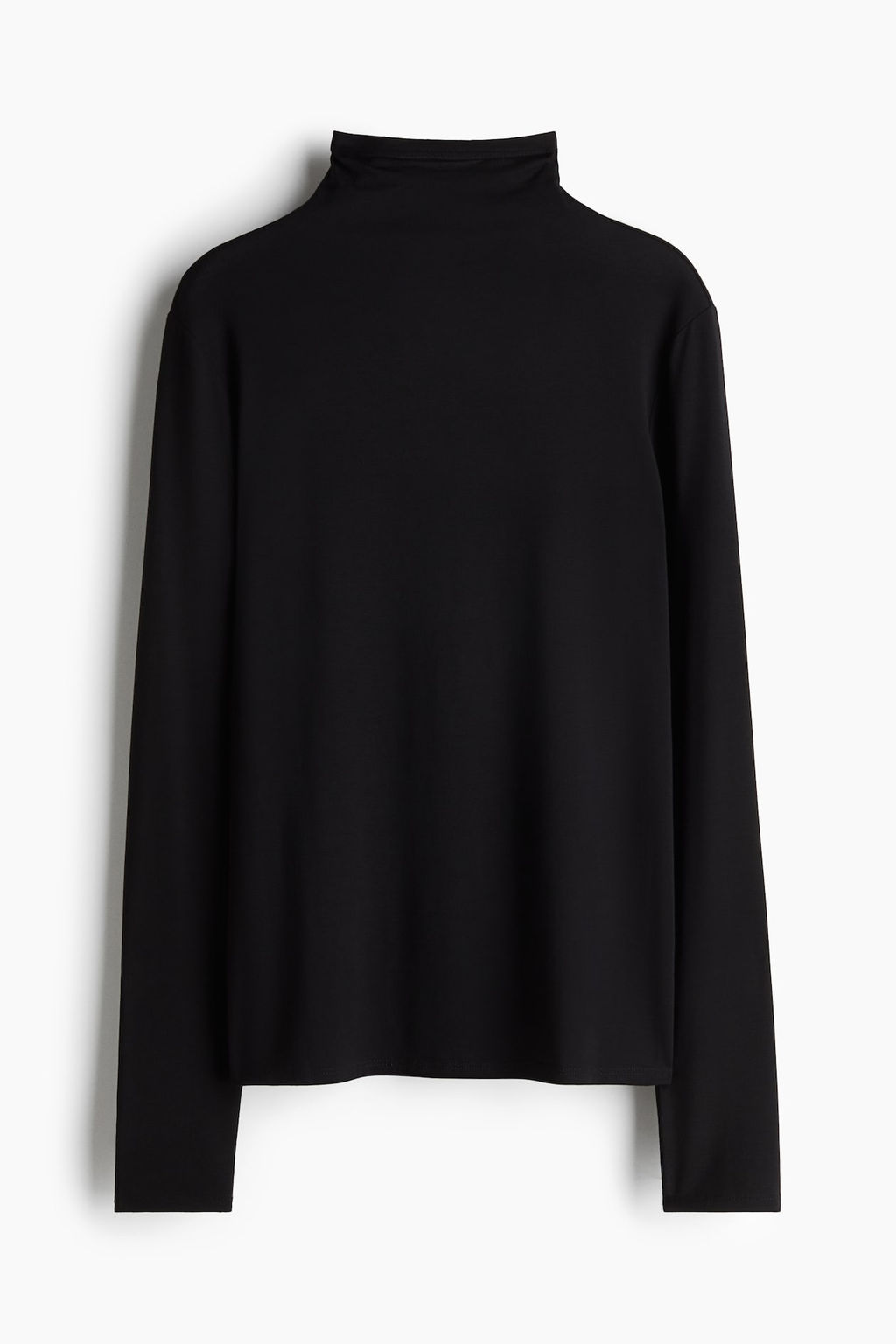 Top de lyocell con cuello perkins - H&m фото 4