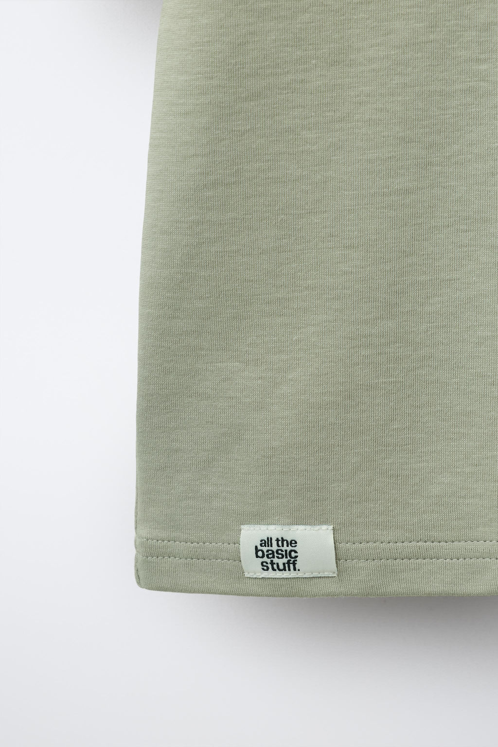 CAMISETA LISA INTERLOCK / Gris topo