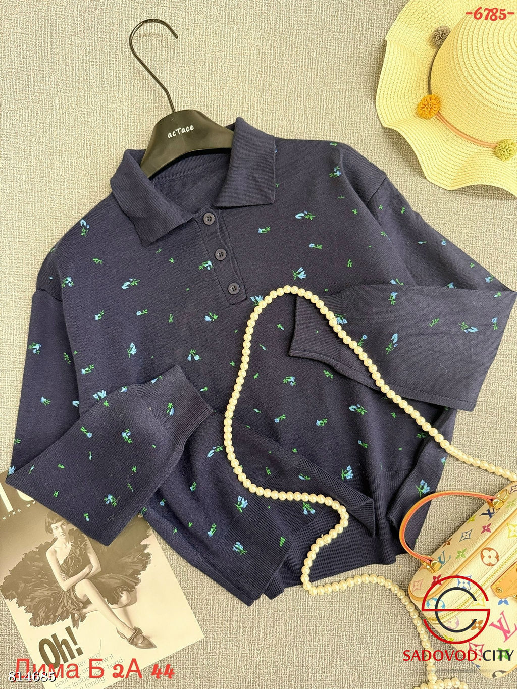 Кофта женская оверсайз - Bruno фото 7