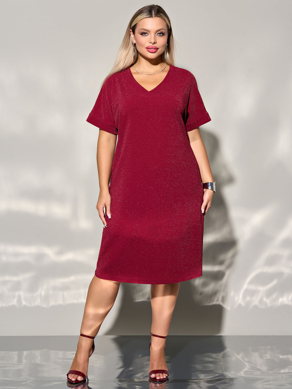 Платье 0183-1 ягодный