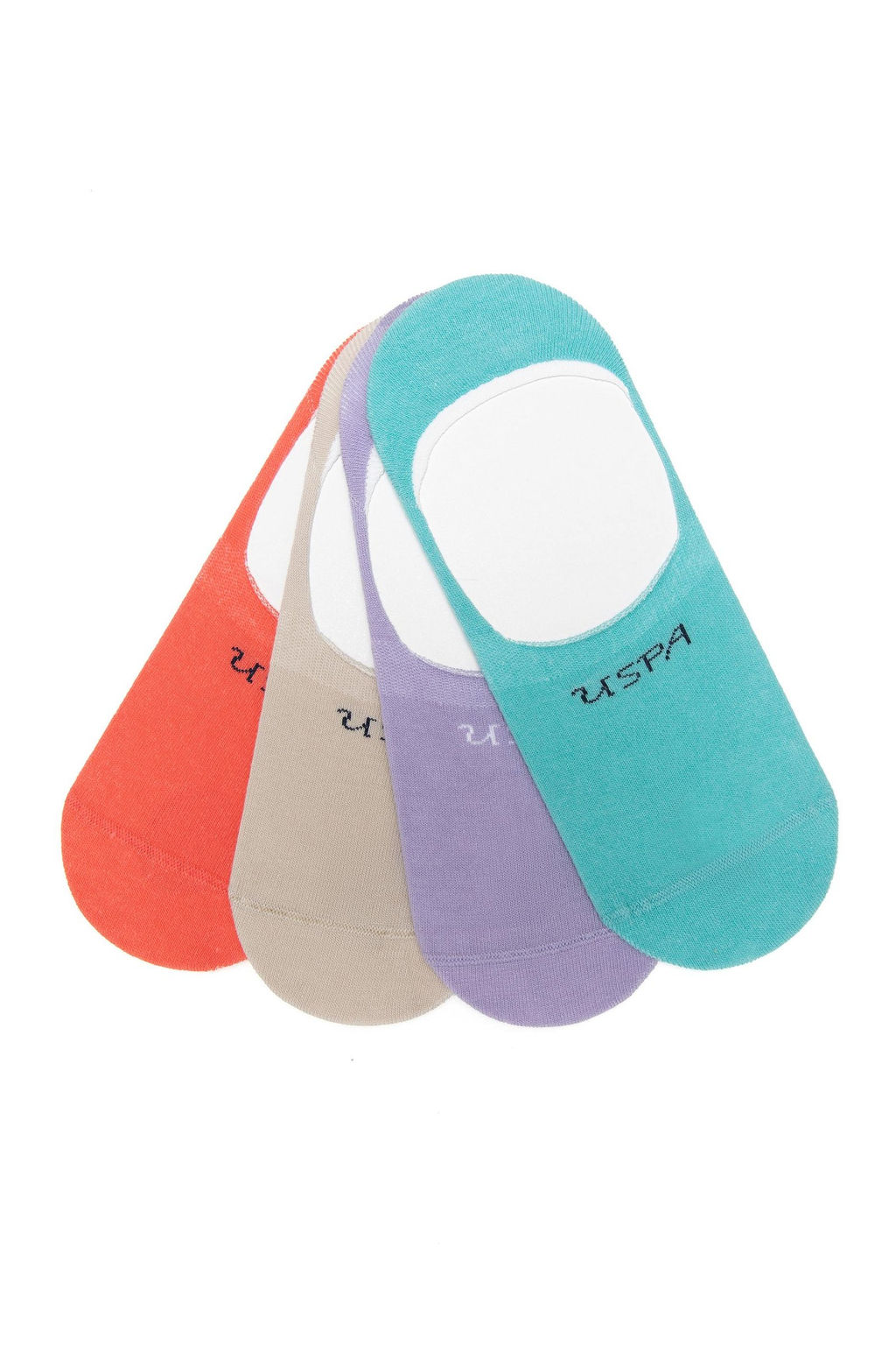 Женские носки-балерины из четырех предметов Неожиданная скидка в корзине - U.s. polo assn фото 2