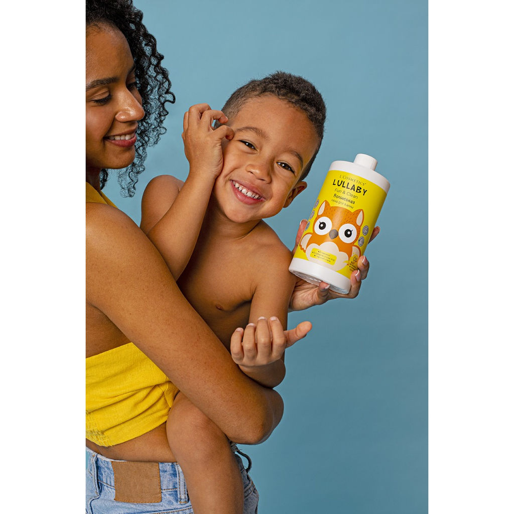 Детская пена для купания серии LULLABY с экстрактом спелых ягод 750 мл. Не содержит: SLS, парабенов, силиконов, синтетических красителей. - L'cosmetics фото 4