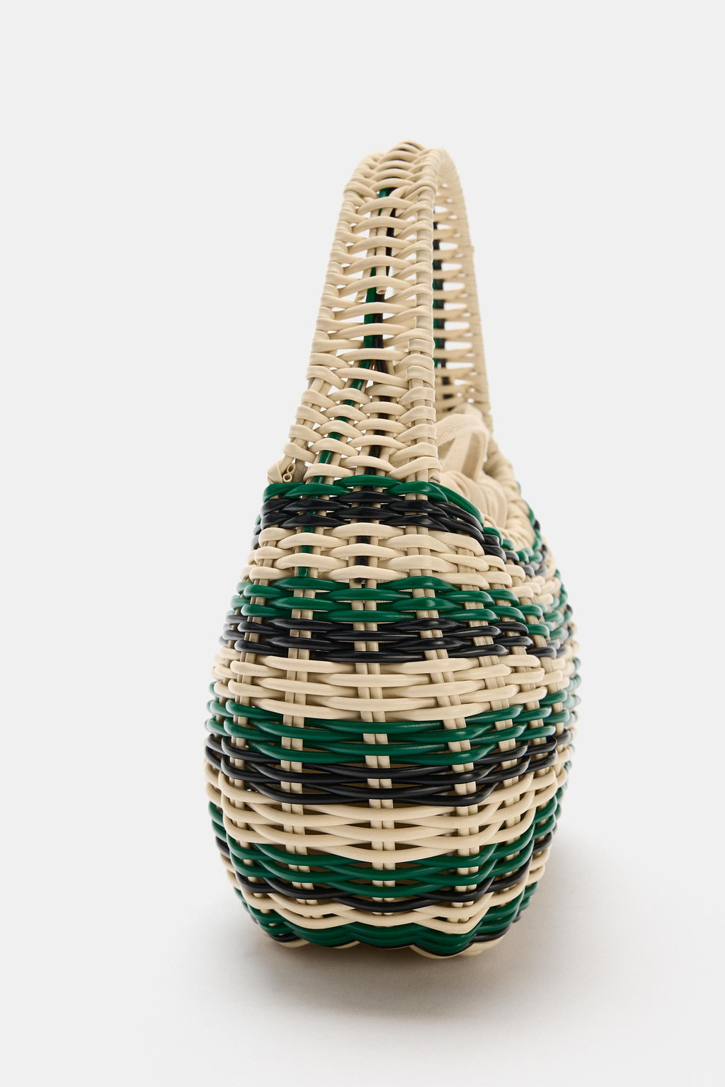 BOLSO R?GIDO DE MANO / Verde - Zara фото 4