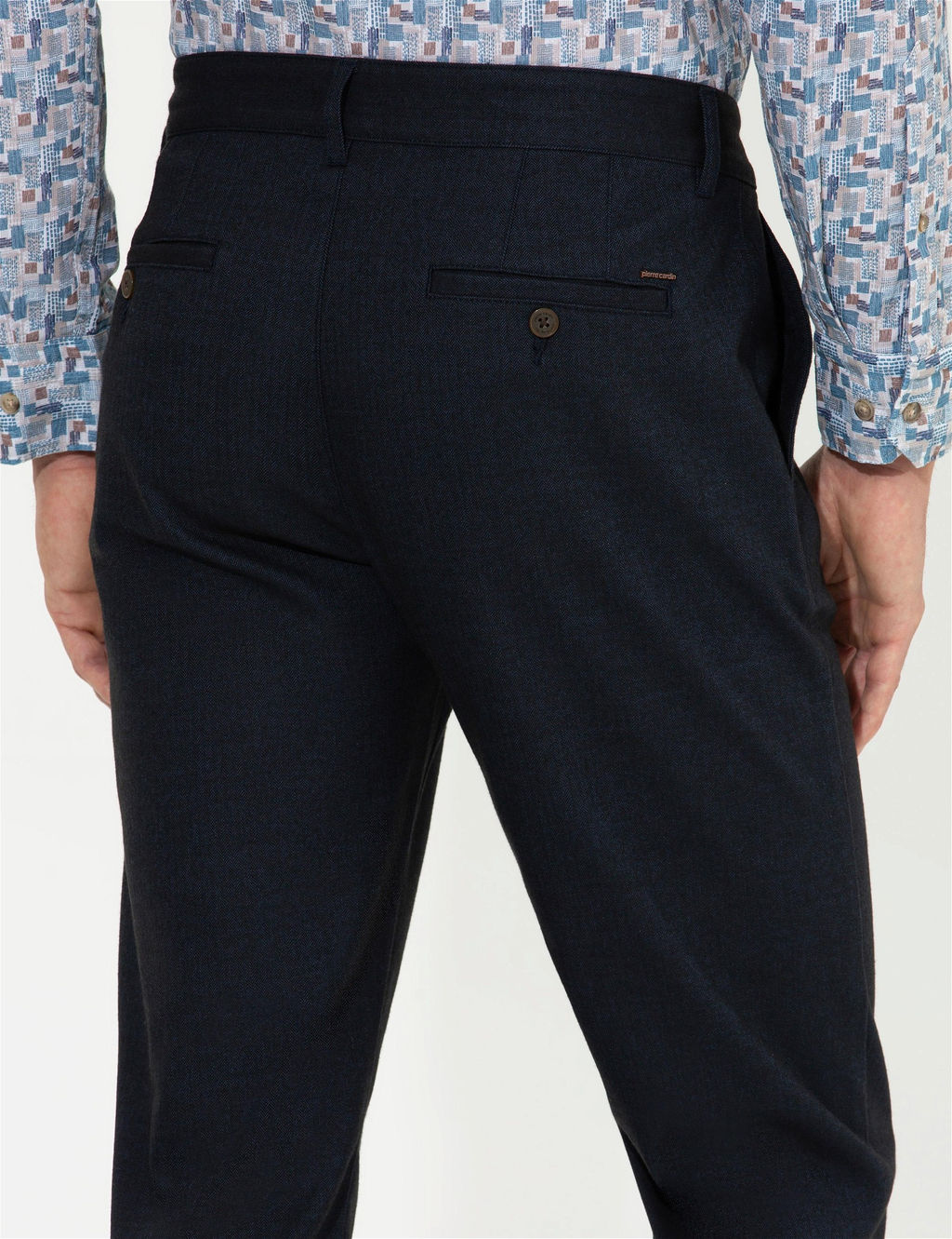 Lacivert Regular Fit Kanvas Pantolon - Pierre cardin фото 7
