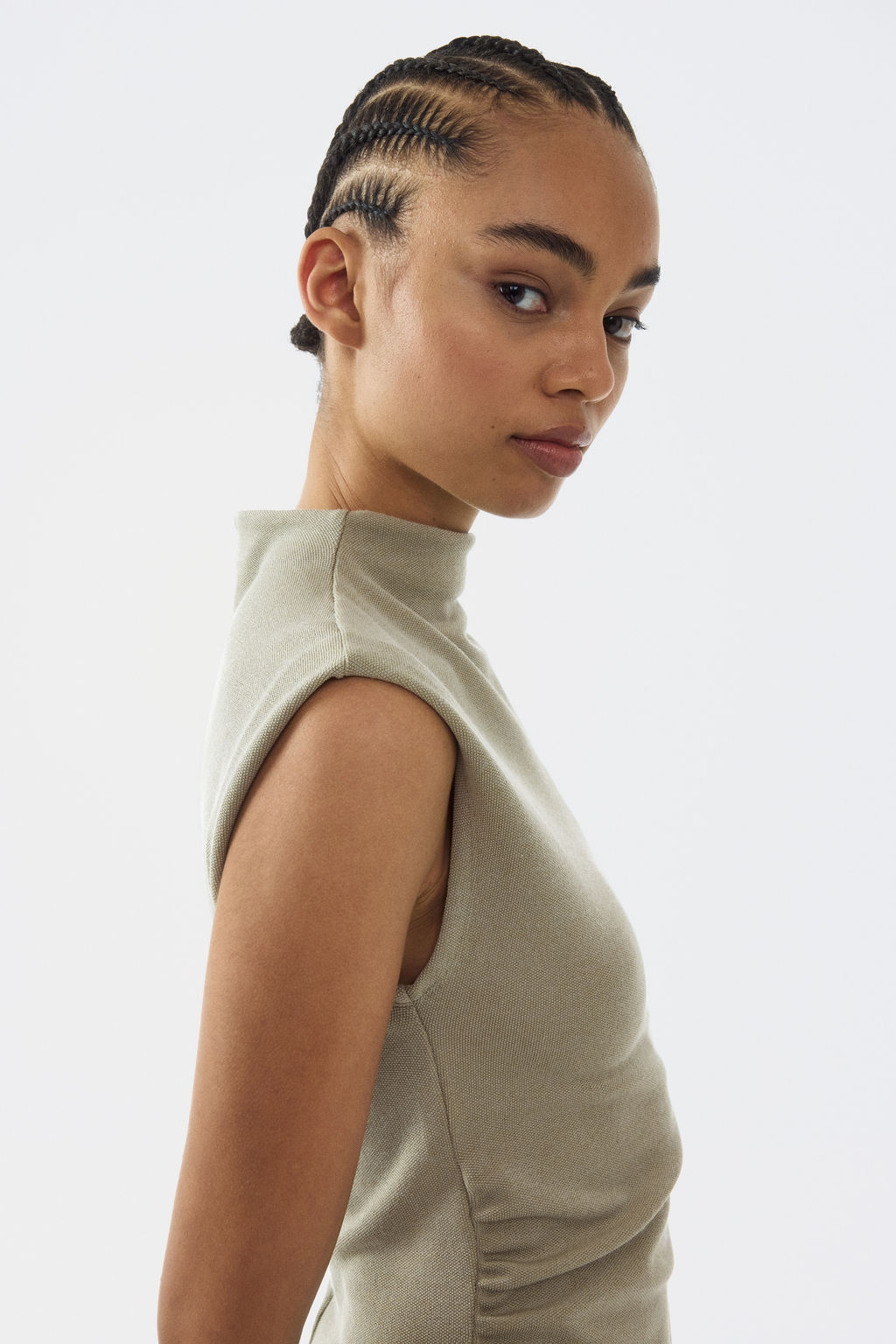 Top de punto con cuello perkins - H&m фото 4