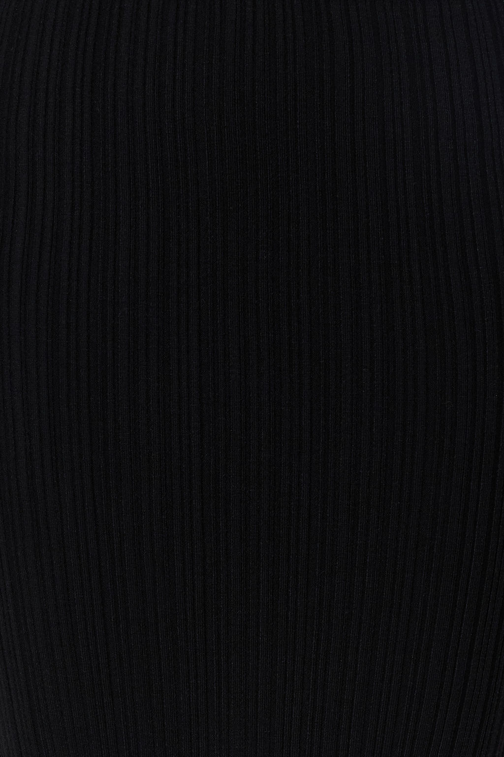 Siyah Midi Triko Premium Iplik/ Ozel Iplik Etek TWOSS24ET00042