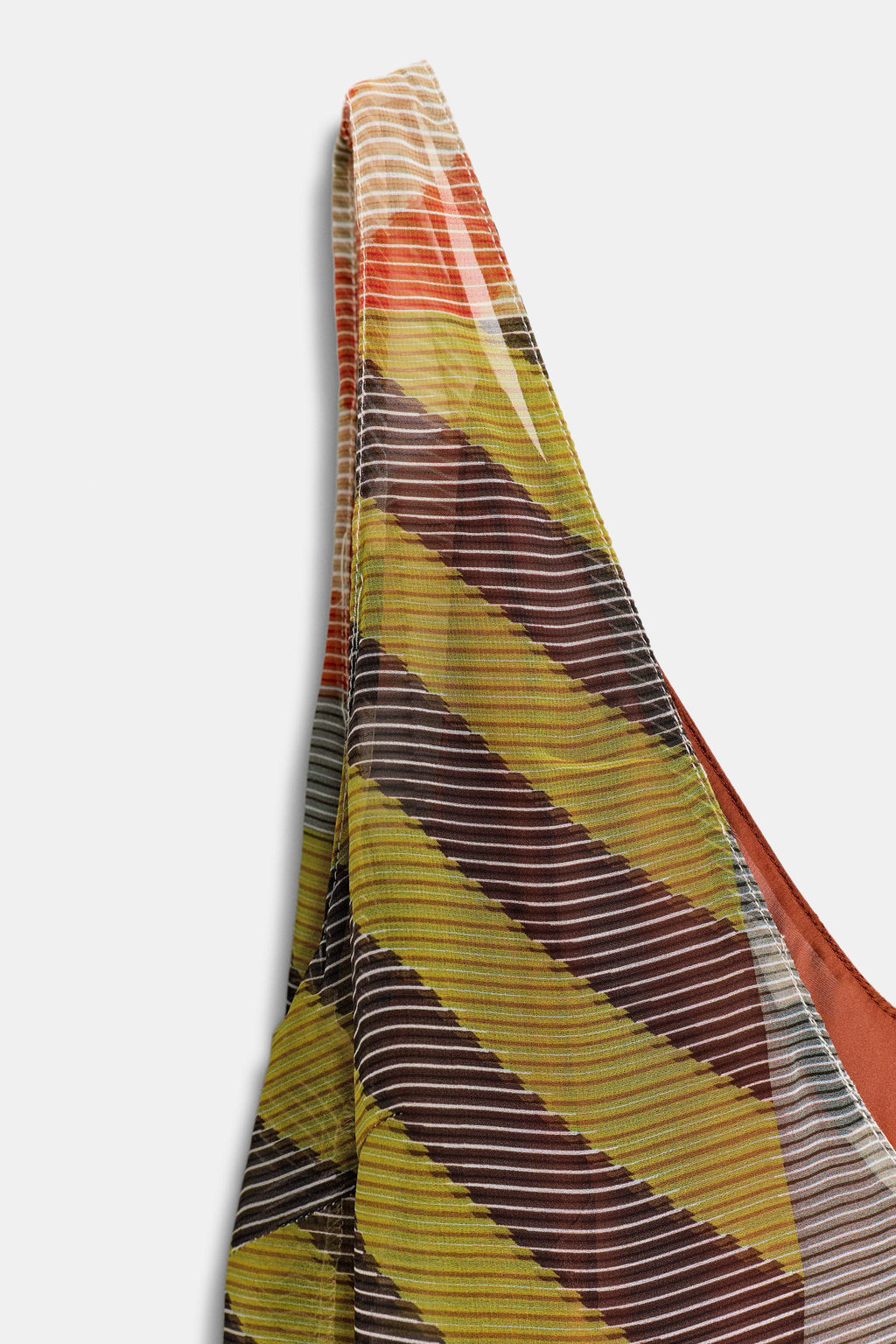 VESTIDO ESTAMPADO PATCHWORK / Multicolor - Zara фото 8