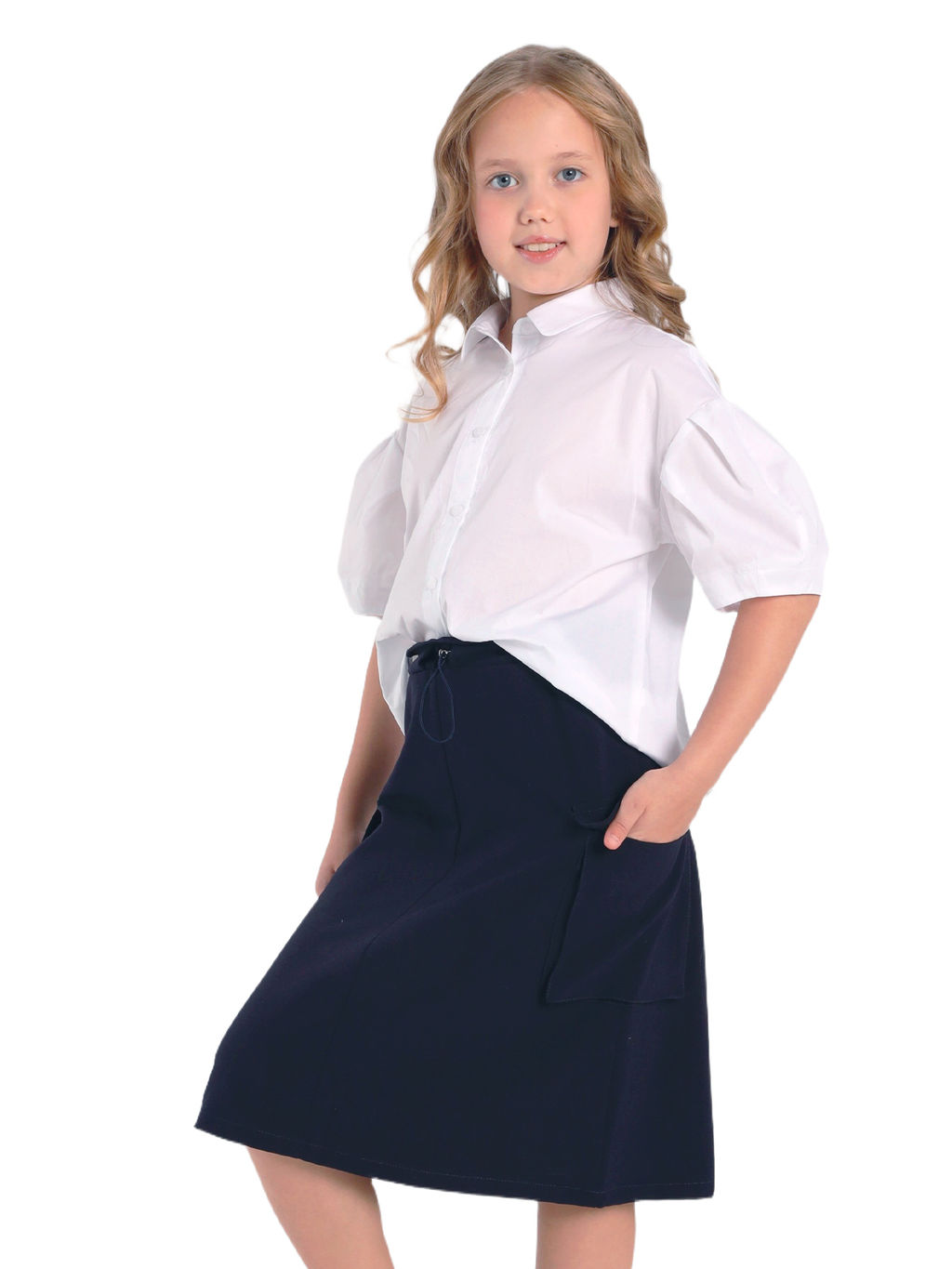 Школьная юбка для девочки О76461 - Карамелли фото 9