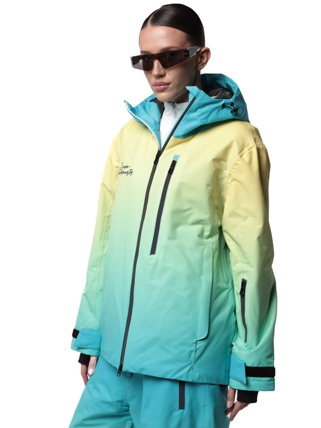 Костюм AB-0532 Желто-голубой