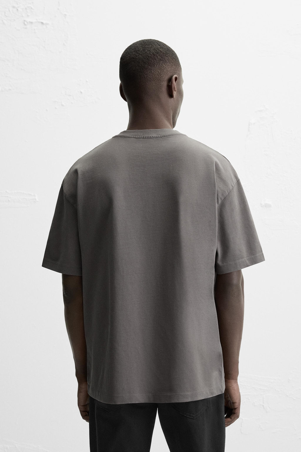 BASIC HEAVYWEIGHT T-SHIRT - Zara фото 3