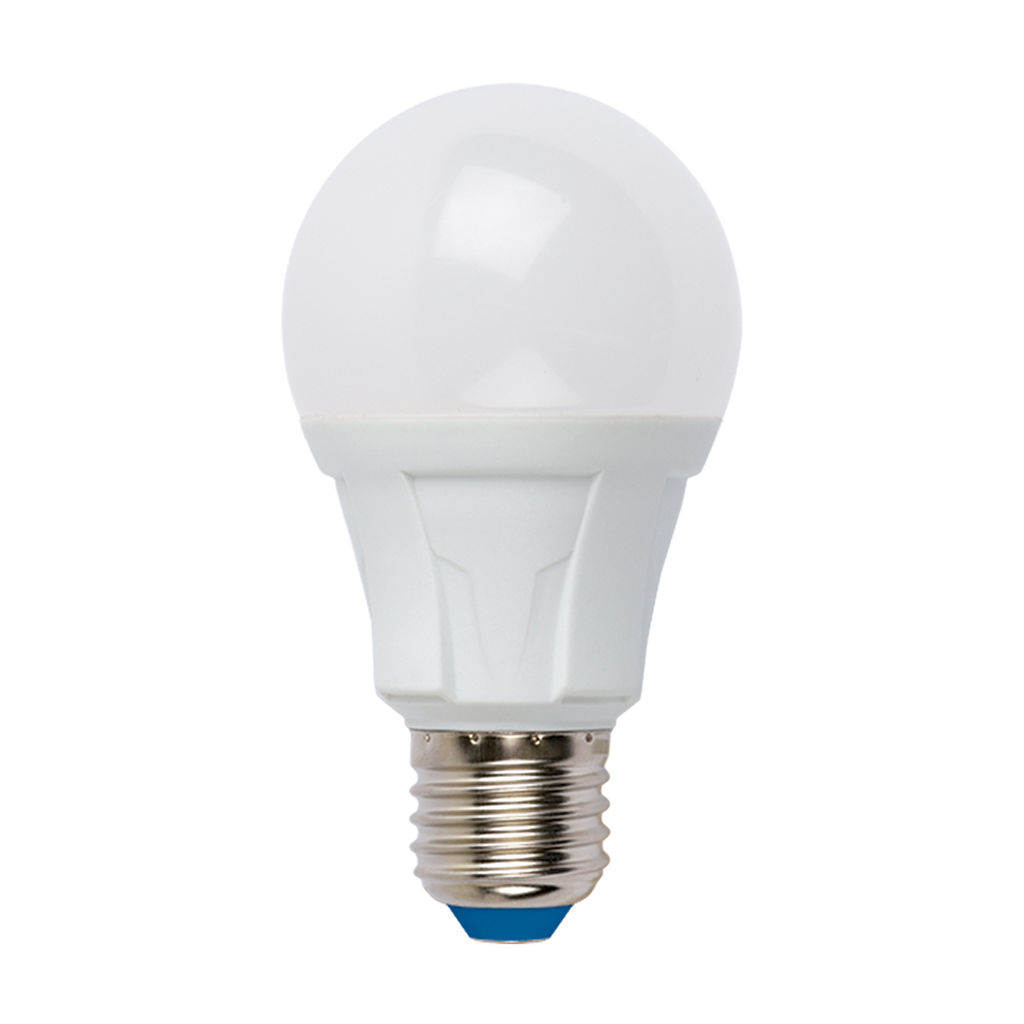 LED-A60 10W/DW/E27/FR PLP01WH Лампа светодиодная. Форма А, матовая. Серия Яркая. Дневной свет (6500K). Картон. ТМ Uniel