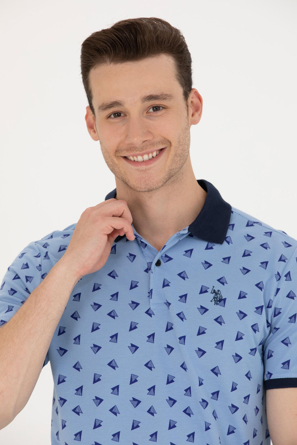 Erkek Lacivert Polo Yaka Ti__rt