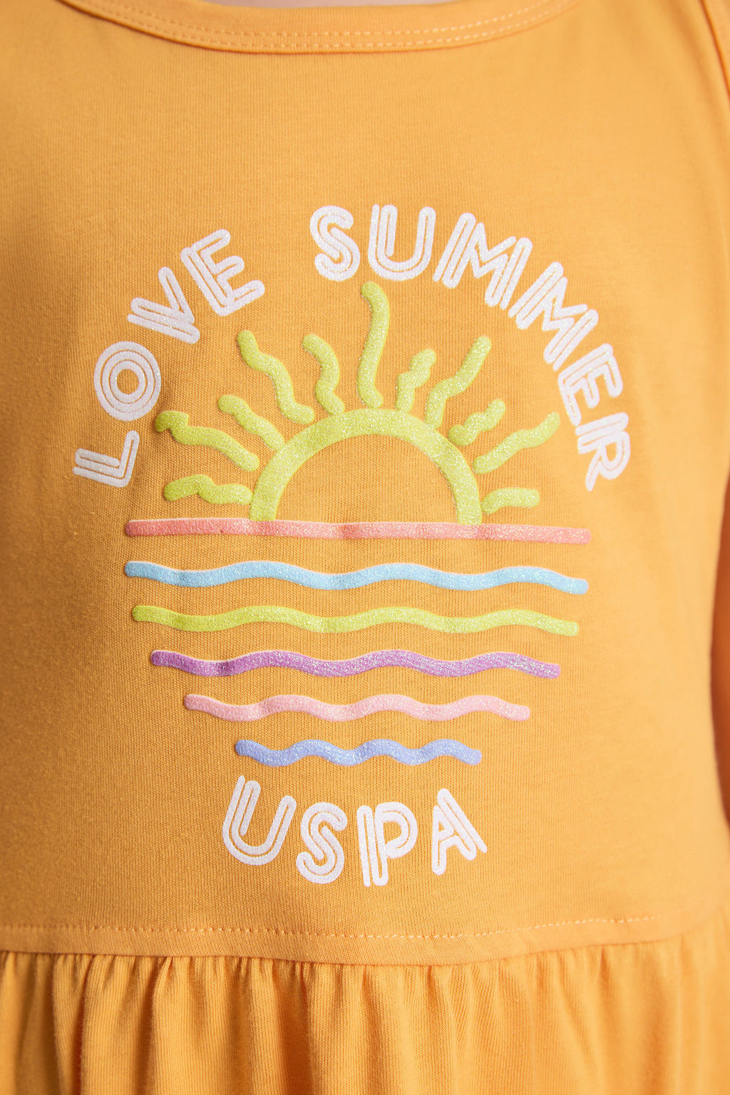 KДz Гocuk TURUNCU Гrme Elbise - U.s. polo assn фото 6