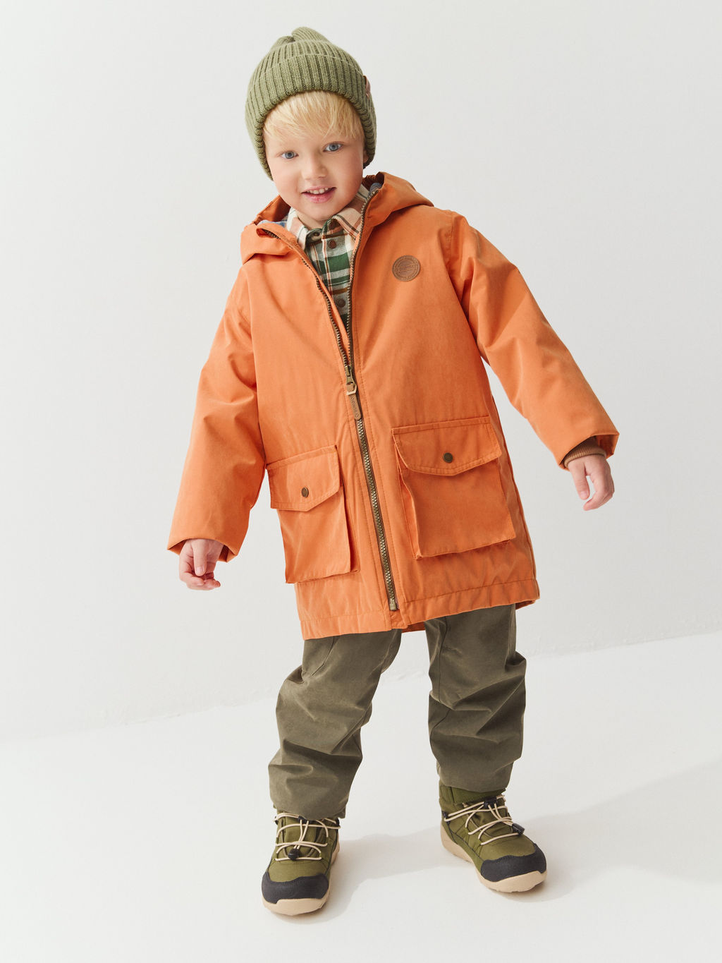 Парка демисезонная "Мандарин"