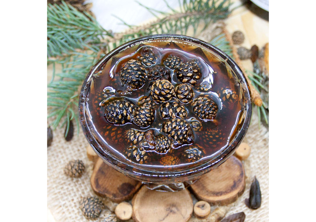 Варенье из Сосновых шишек баночка 300 г Крафт упаковка