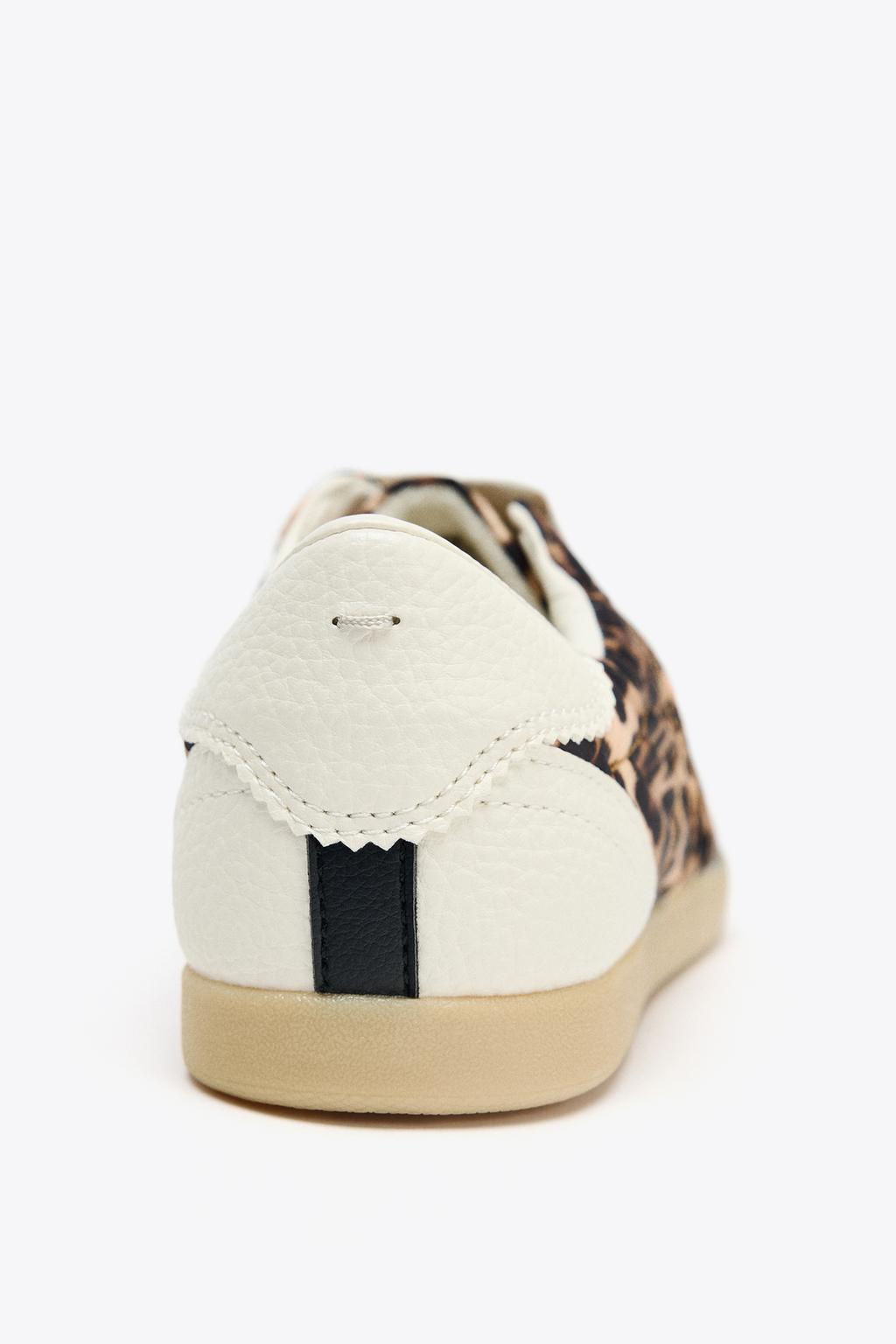 ANIMAL PRINT TRAINERS - Zara фото 5