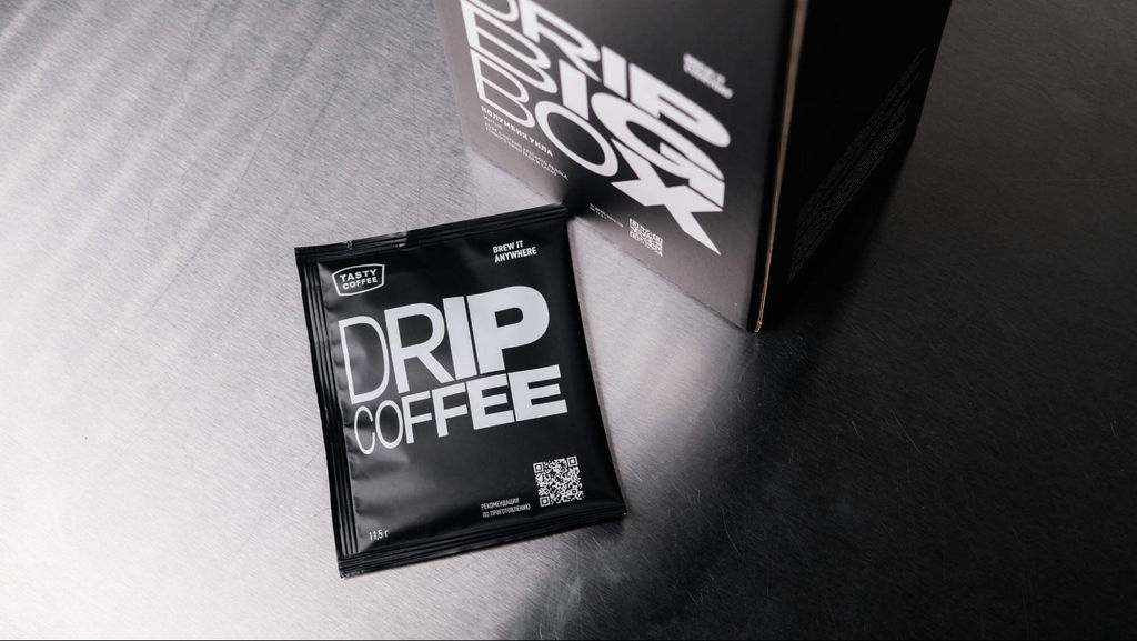 Дрип-пакеты Tasty Coffee Колумбия Уила, 30 шт по 11,5 г