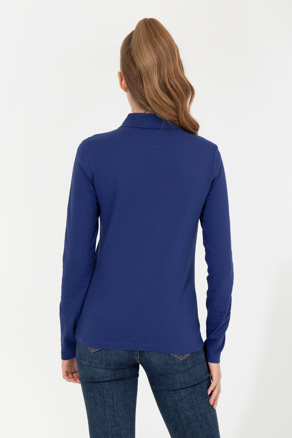 Kad_n Mavi Basic Sweatshirt - U.s. polo assn фото 5