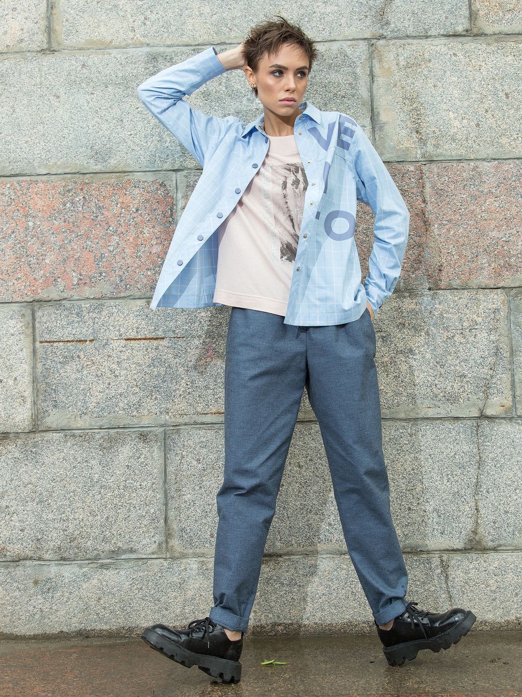 Джемпер с принтом VENTO - Stilla фото 4