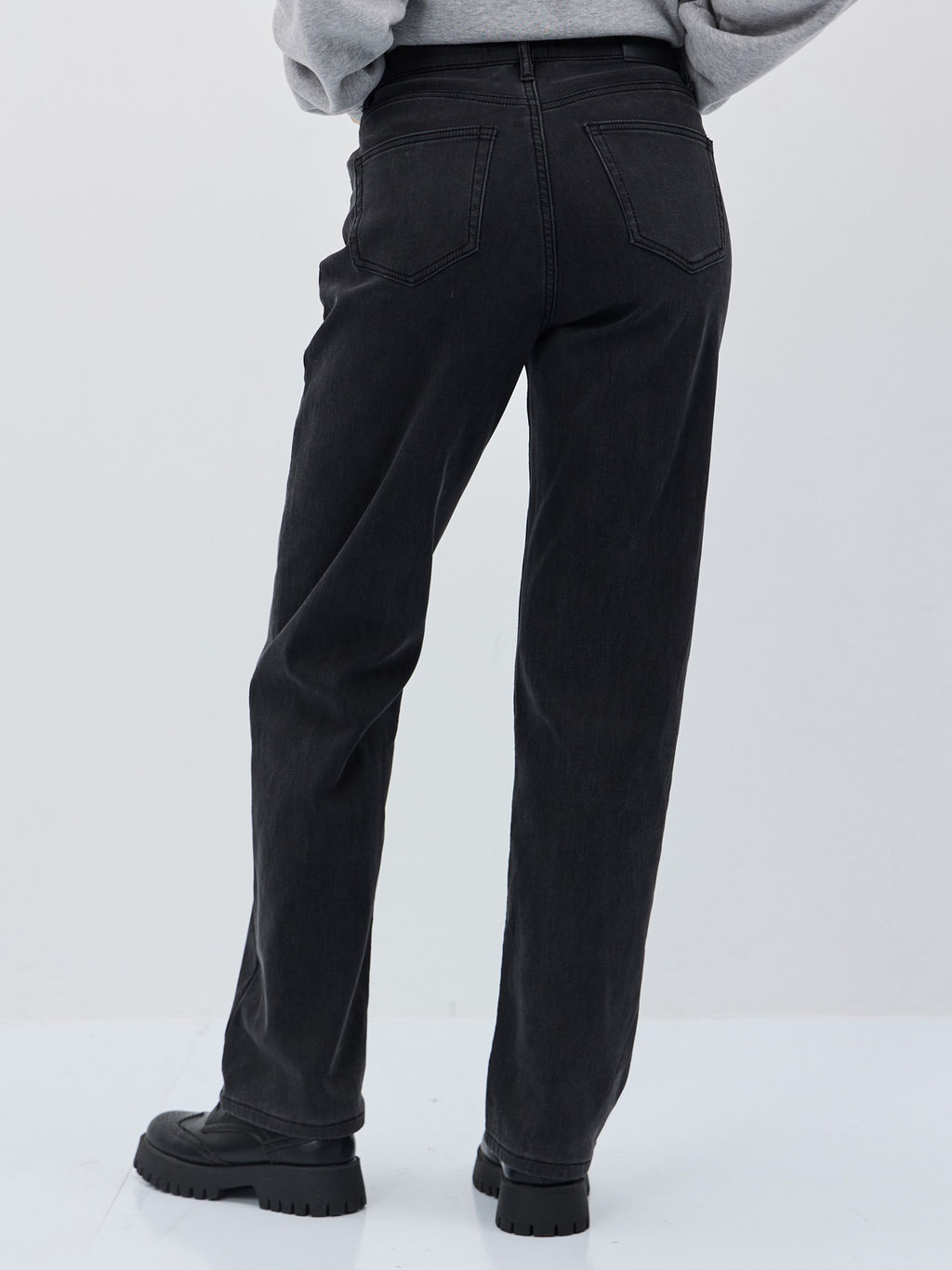 Утепленные Женские Джинсы Прямые - Mossmore фото 4