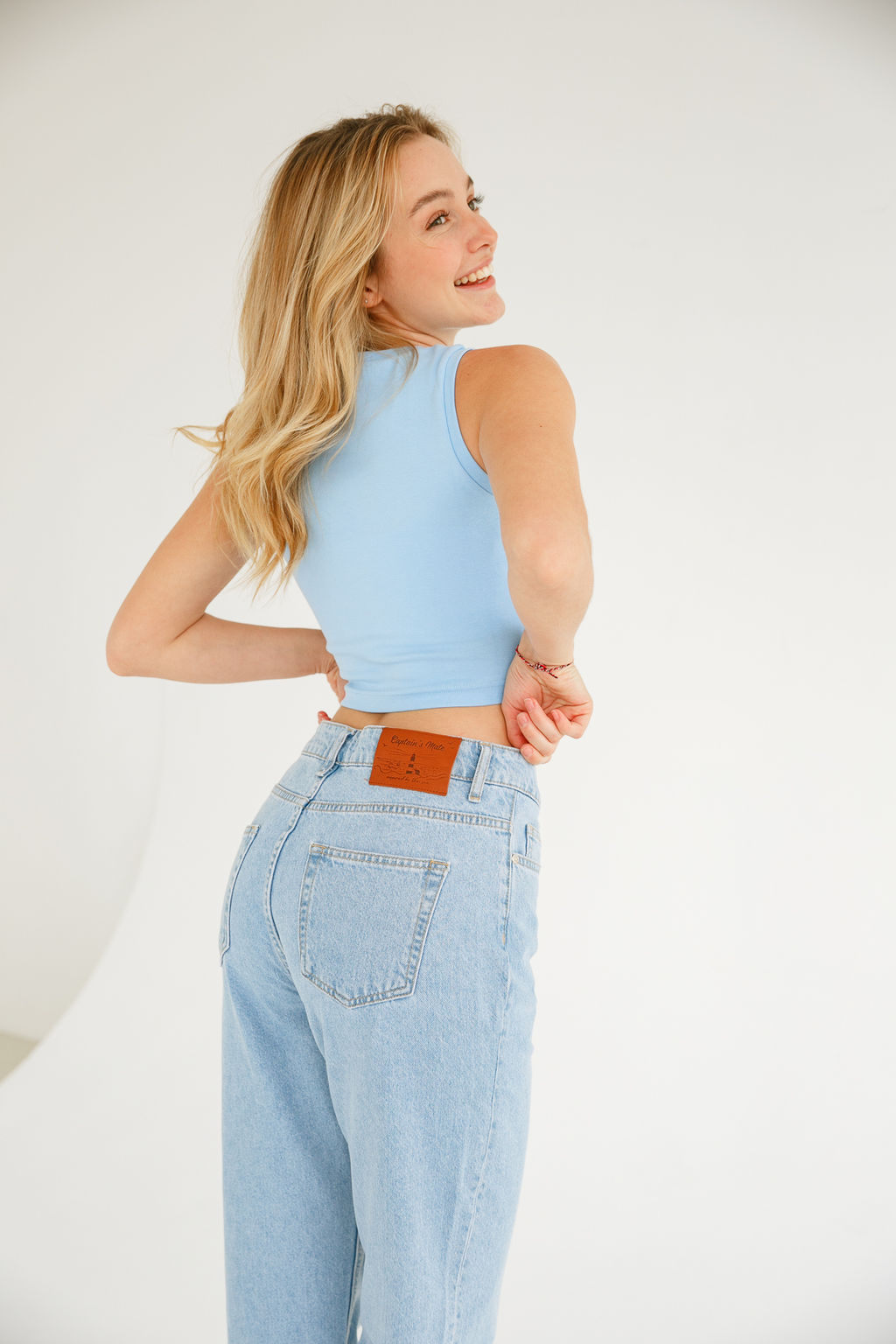 Джинсы женские MOMS Light - Captain's mate фото 19