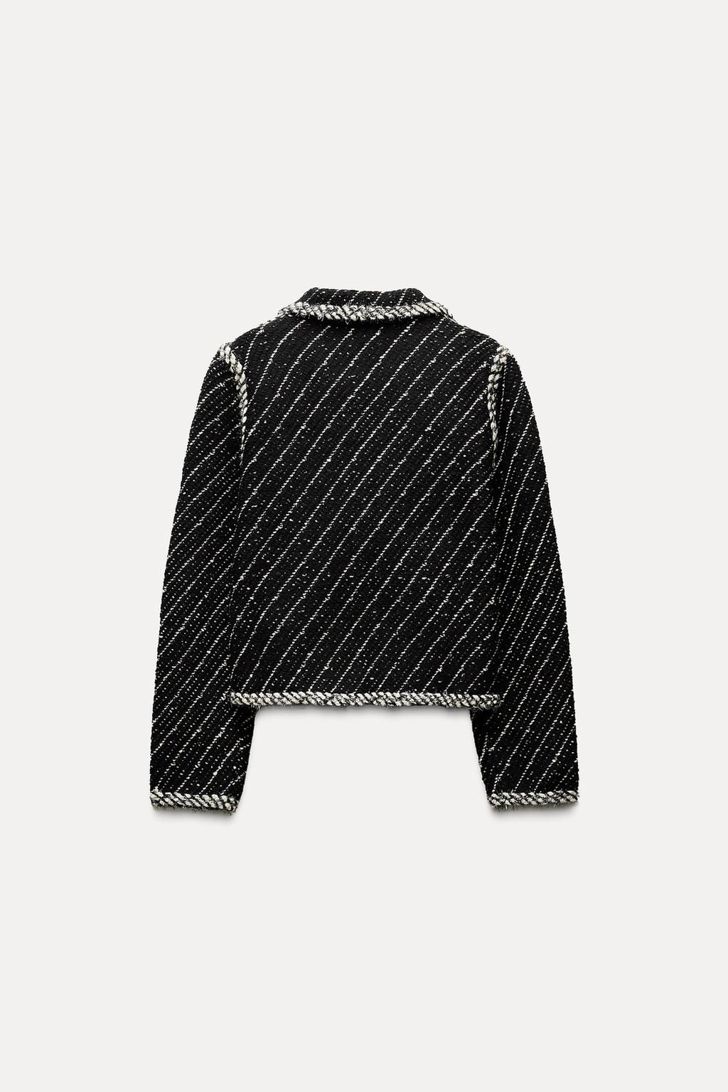 CONTRAST KNIT CARDIGAN - Zara фото 5