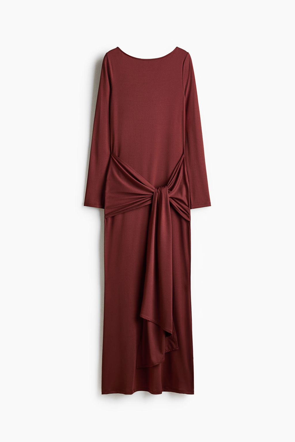 Tie-detail jersey dress - H&m фото 2