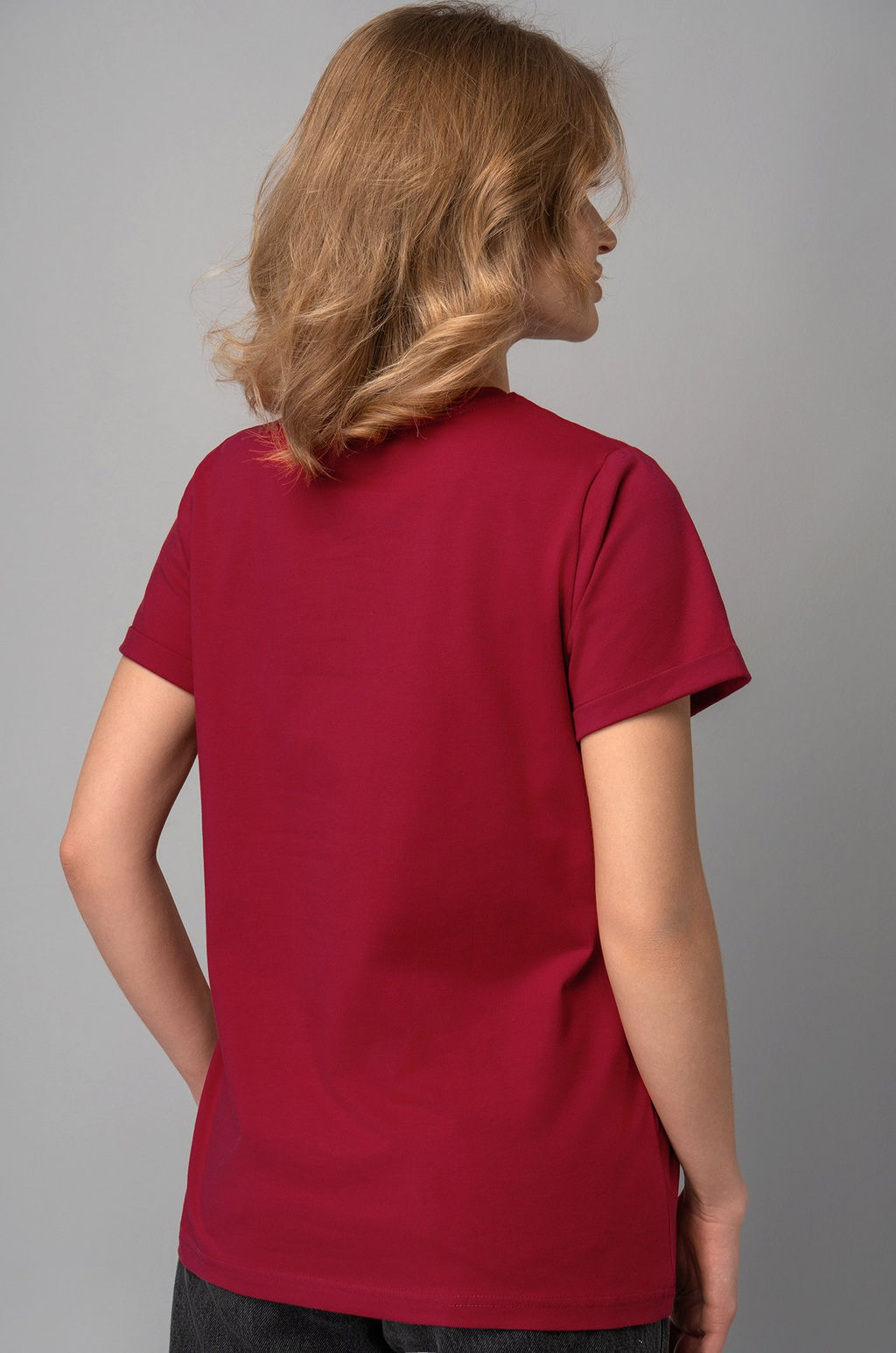 Женская базовая футболка с лайкрой Happyfox - Happy fox фото 5