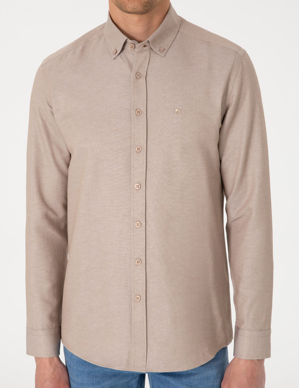 Vizon Oxford Slim Fit Kolay _t_lenebilir G_mlek
