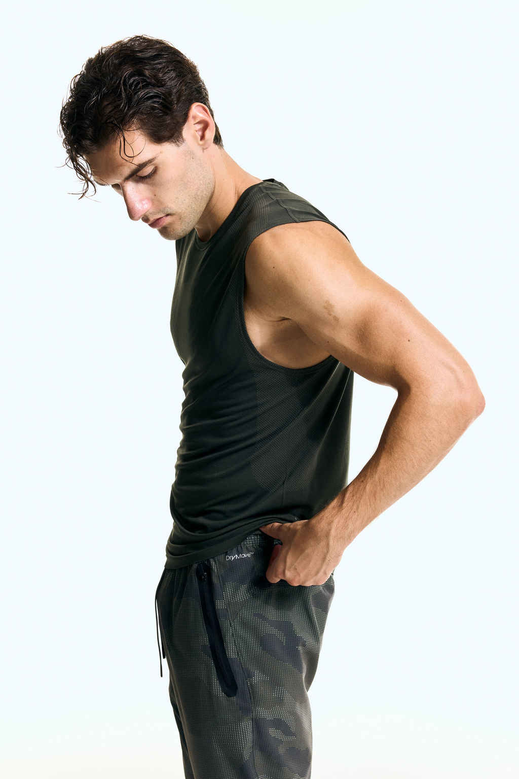 Camiseta de deporte con DryMove Muscle Fit - H&m фото 7