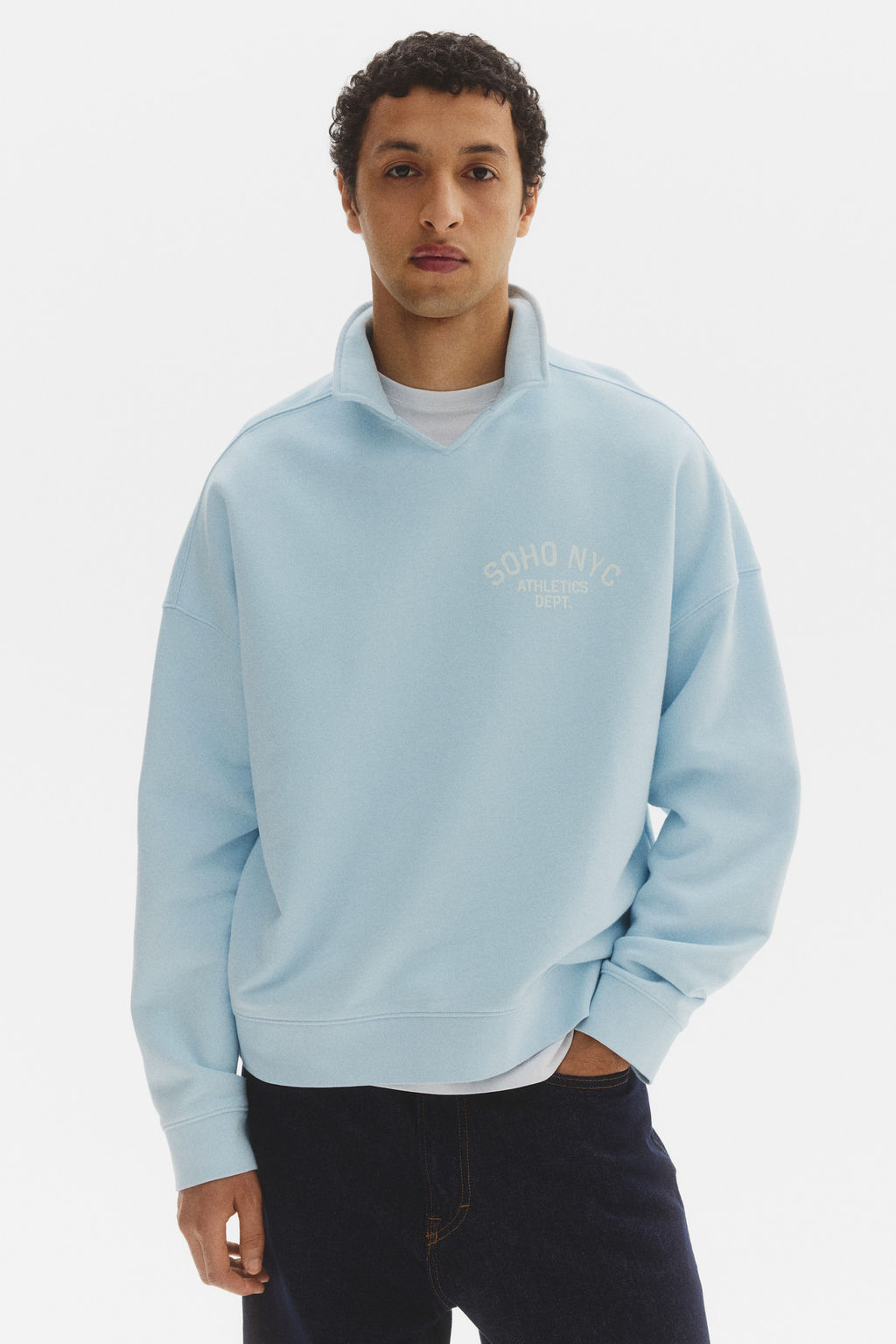 Sudadera de rugby Oversized Fit - H&m фото 3