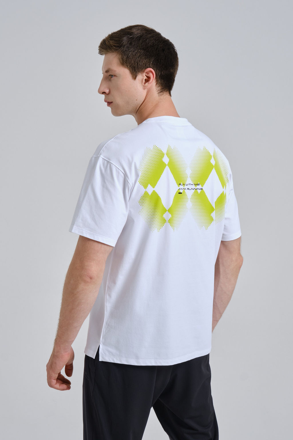 Футболка Белый RACING CHALLENGE SS Tee - Anta фото 4