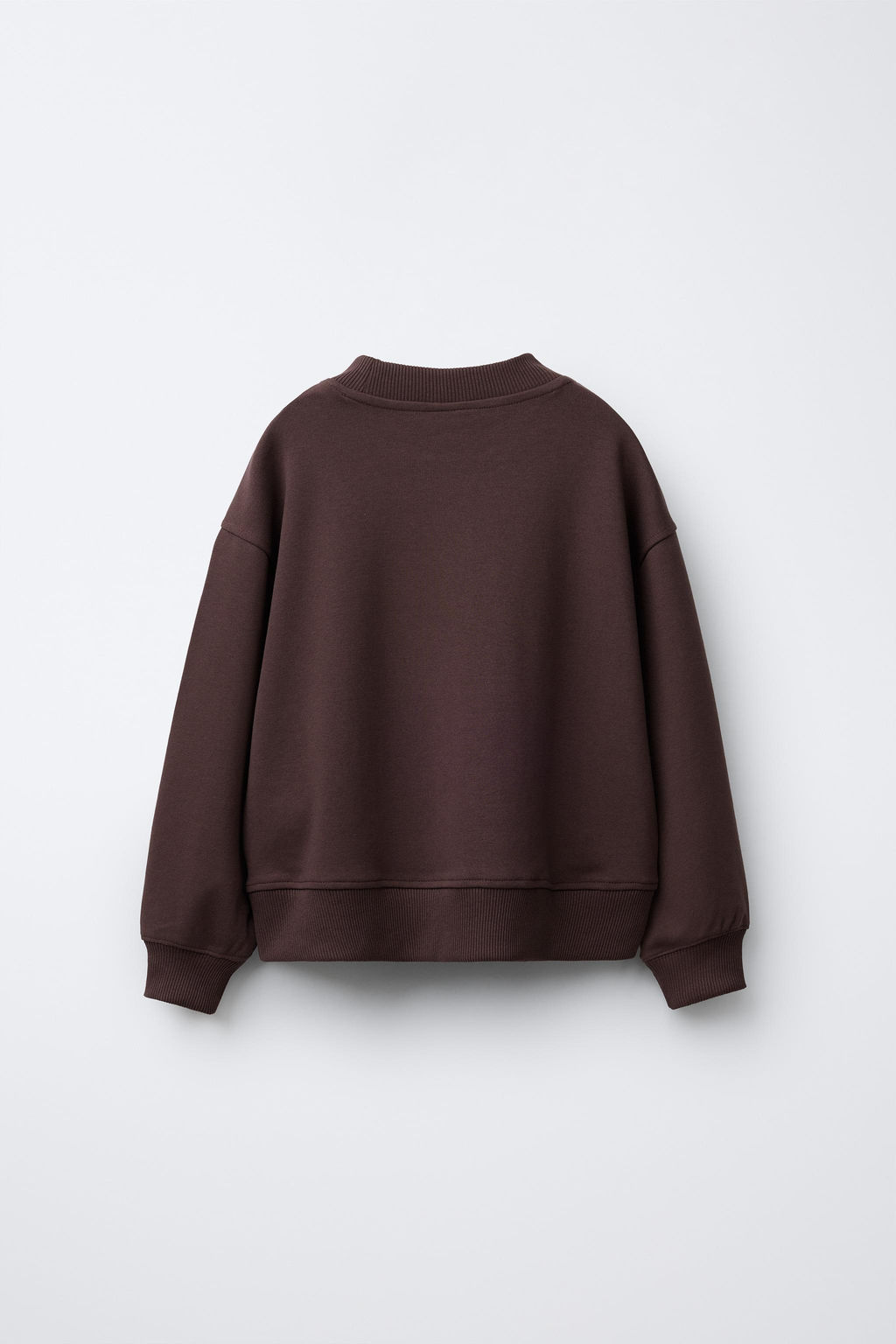 INTERLOCK SWEATSHIRT AND WIDE-LEG TROUSERS SET - Zara фото 19