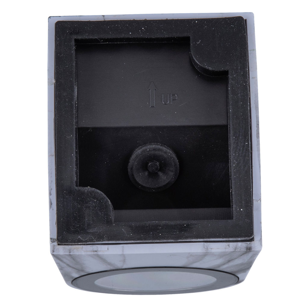 UUL-P51A 6W/GU10 IP65 MARBLE Светильник уличный, под лампу GU10. Архитектурный накладной. Цвет корпуса мрамор. TM Uniel