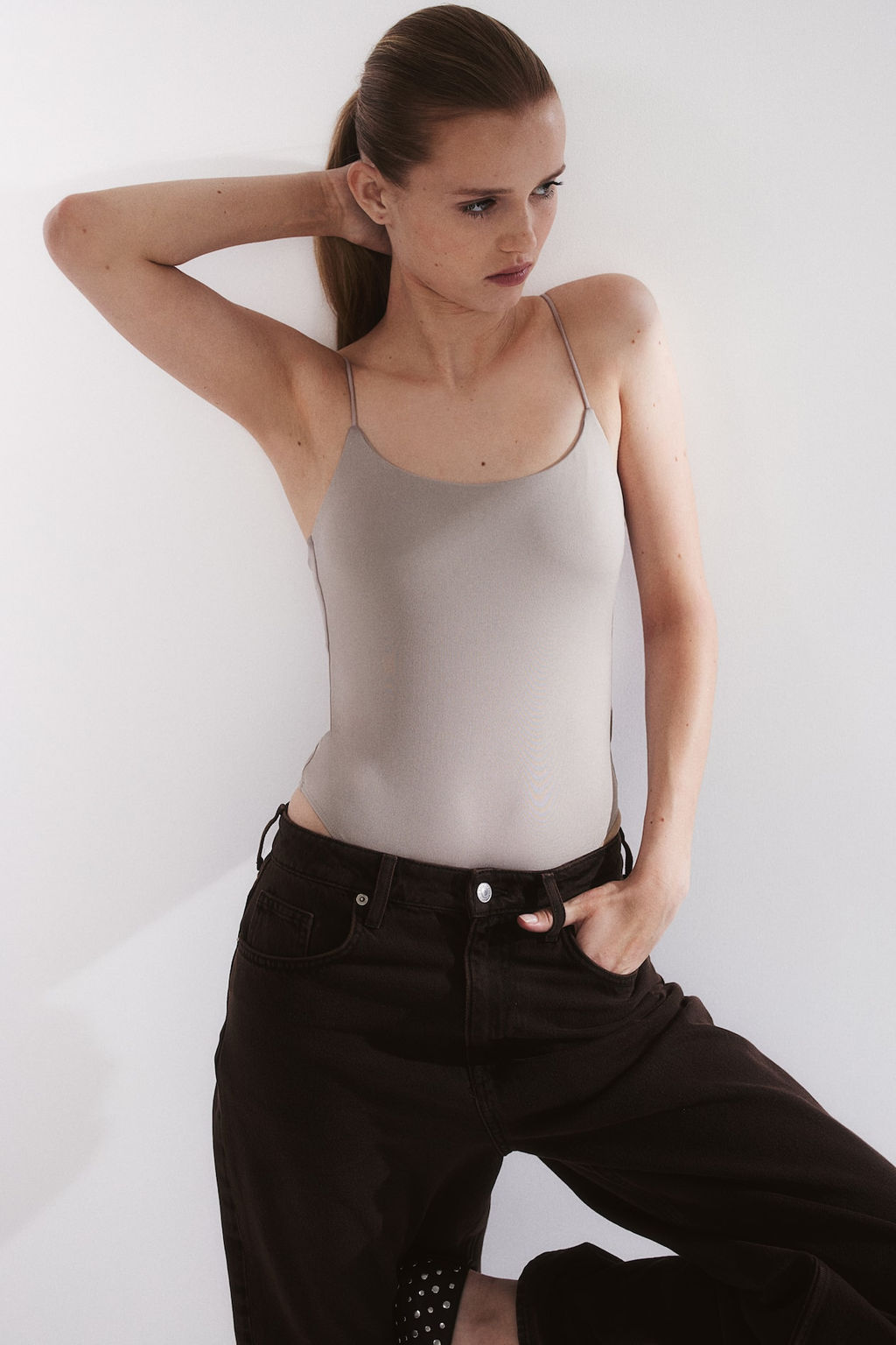 Body tanga con tirantes espagueti - H&m фото 2