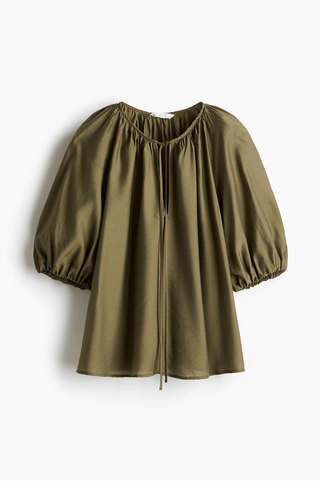 Blusa con mangas globo - H&m фото 2