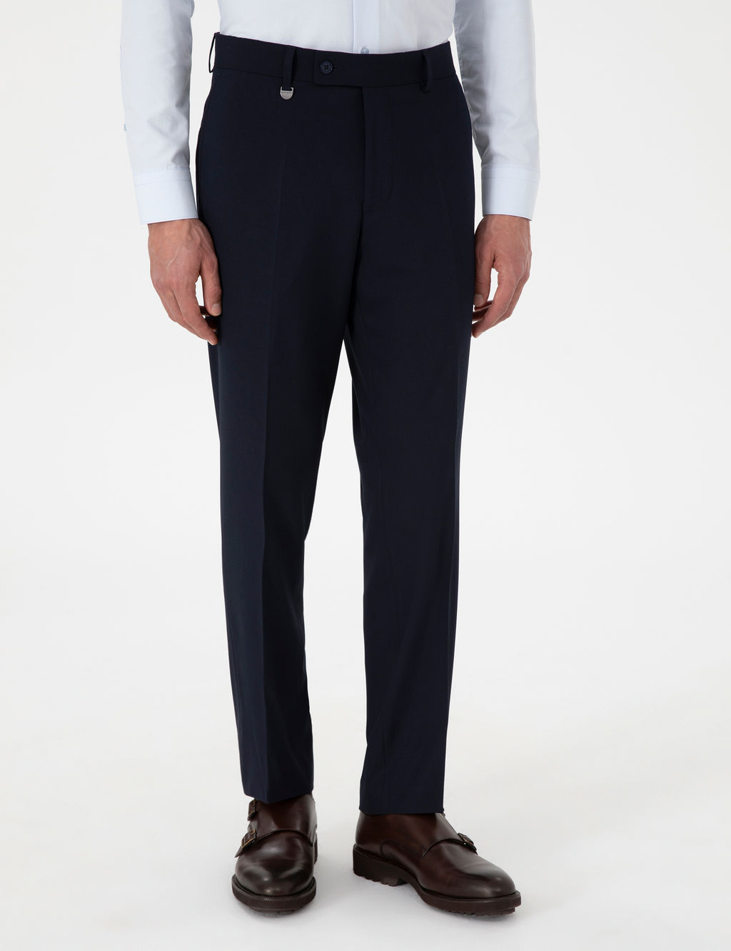 Lacivert Slim Fit Kuma_ Pantolon