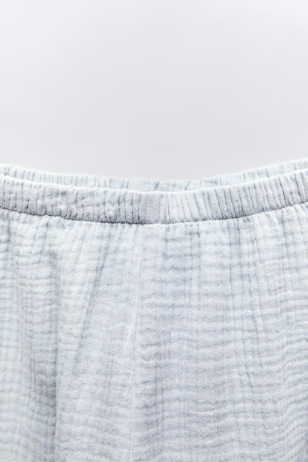 6-14 YEARS/ TEXTURED HENLEY PYJAMAS - Zara фото 8