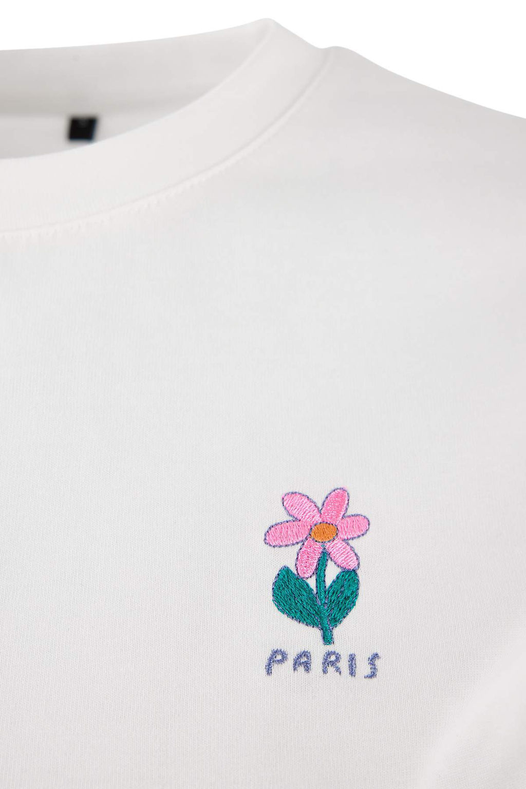 Ekru Regular/Normal Kal?p K?sa Kollu Nak?sl? Tok %100 Pamuk Orme T-Shirt TWOSS26TS00016 - Trendyolmilla фото 2