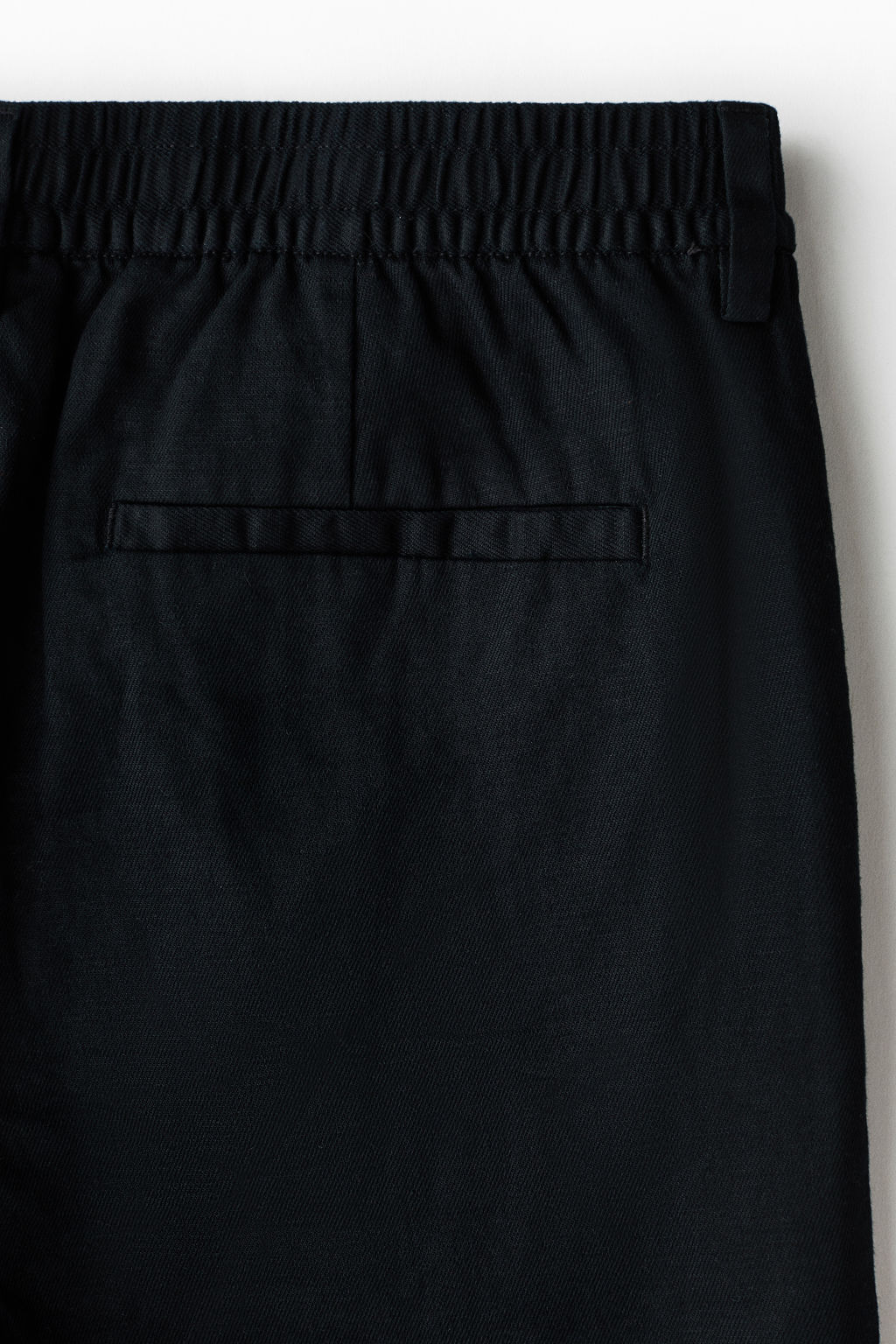 Pantal?n corto en mezcla de lino Relaxed Fit - H&m фото 10