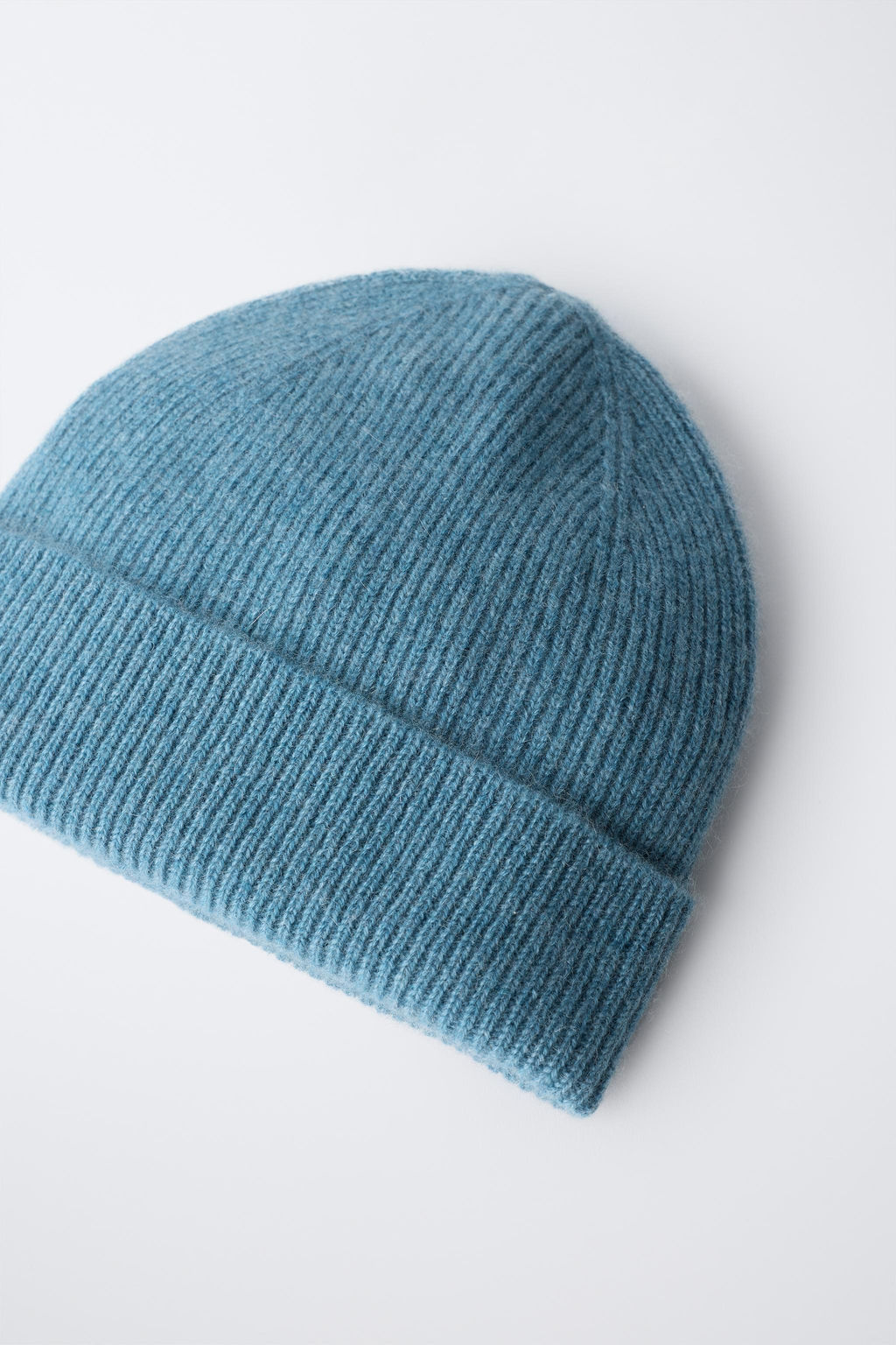 100% CASHMERE RIBBED BEANIE - Zara фото 2