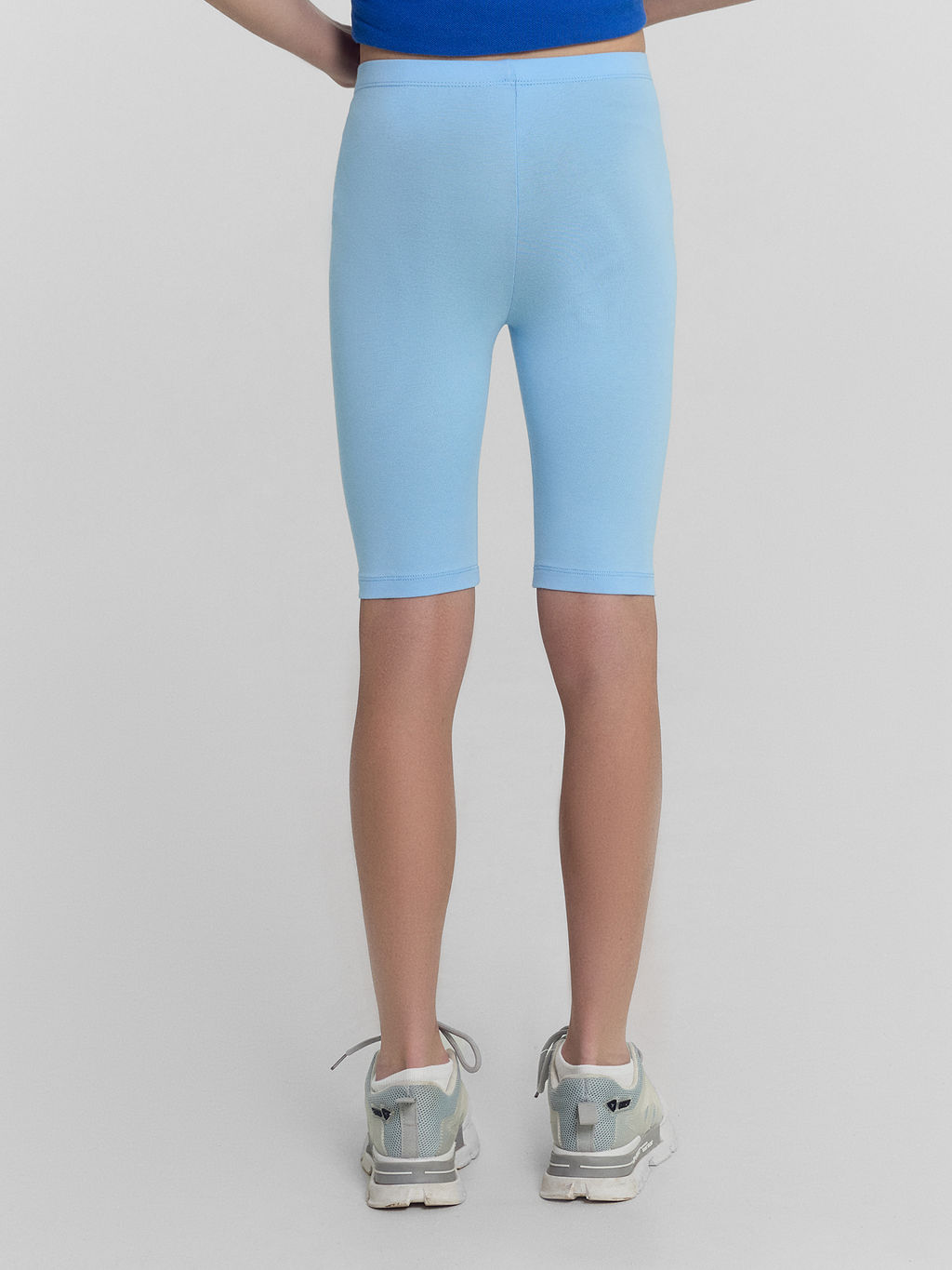 Шорты для девочек в голубом цвете - Mark formelle фото 4