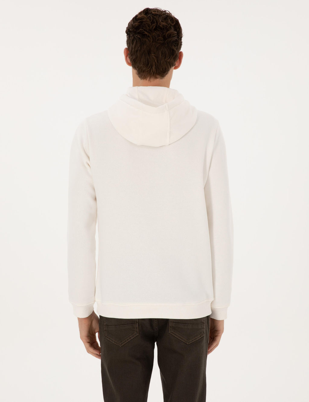 Ekru Regular Fit Sweatshirt - Pierre cardin фото 5