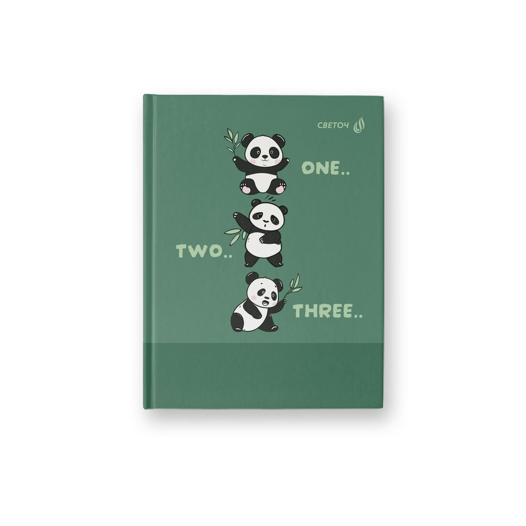 Светоч Бизнес-блокнот, матовая ламинация + выборочный лак ББ94 A6 64 л. 24 шт. клетка Пандомания 01147